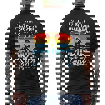 Birthday Cruise Squad Trip Holiday Family Matching Match Men's T-shirt Back Print - Monsterry