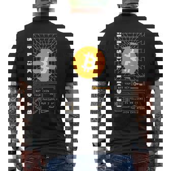 Bitcoin Corrige Esta -Hiperbitcoinización Bitcoin Futurista Camiseta Hombre Estampado Espalda - Regaloses