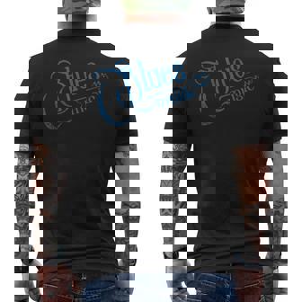 Blues Music Blues Lover Músico Guitarrista Guitarrista Camiseta Hombre Estampado Espalda - Regaloses
