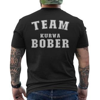 Bober Kurwa Meme T-Shirt mit Rückendruck - Seseable
