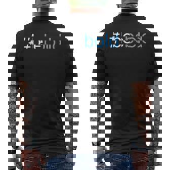 Be Bold 2019 Choose Boldness Anti-Bullying Message T-Shirt Men's Back Print T-Shirt - Monsterry