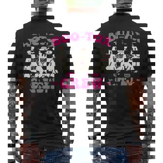 Boo-Tox Crew Nurse Injector Botox Halloween Men's Back Print T-Shirt - Monsterry
