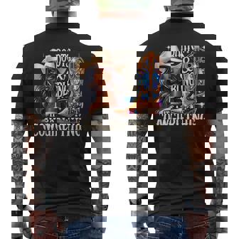 Boots & Bling Its A Cowgirl Thing Cowgirl Melanin Rodeo Men's T-shirt Back Print | Seseable UK