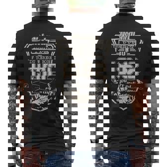 Born In Nobody Is Perfect But If You Were Born In 1962 You're Pretty Damn Close Men's T-shirt Back Print - Monsterry