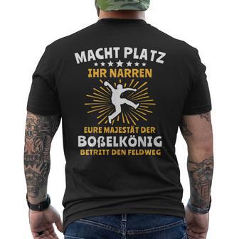 Bossel Majestät Klootschiessen T-Shirt mit Rückendruck - Geschenkecke