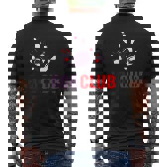 Bowling Series 600 Club Achievement Men's T-shirt Back Print - Monsterry