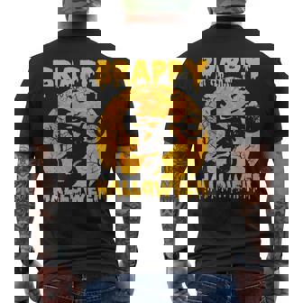 Braaapy Halloween Costume Motocross Dirt Bike Halloween Men's T-shirt Back Print - Thegiftio