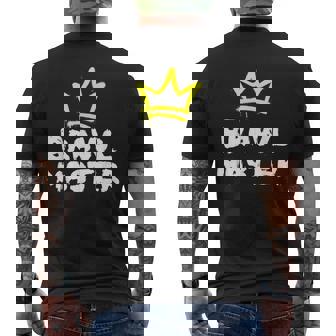 Brawl Master Gamer Gaming Brawler Brawl Men's T-shirt Back Print - Seseable