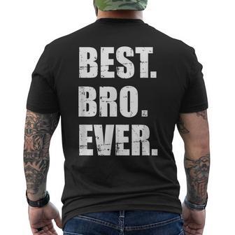 Bruder Best Bro Ever T-Shirt mit Rückendruck - Geschenkecke