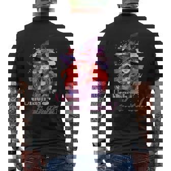 Bruja Pelirroja Con Sombrero ¡Da Rienda Suelta A La Bruja Camiseta Hombre Estampado Espalda - Regaloses