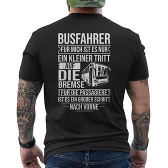 Bus Driver Bus Driving Line Bus Model Line Bus Driver T-Shirt mit Rückendruck - Geschenkecke