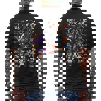 Cameraman Speakerman Tvman Video Game Birthday Boy Men's T-shirt Back Print | Mazezy