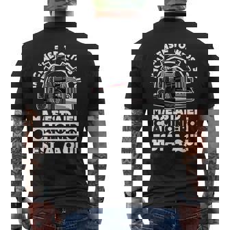 Camión Conductor Camioneros Chofer Diese Camionero Camiseta Hombre Estampado Espalda - Regaloses