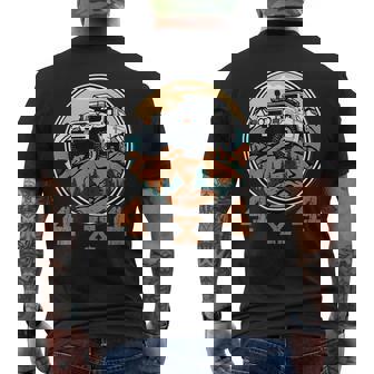 Camion Fuoristrada Retròintage 4X4 T-shirt da uomo con stampa posteriore - Novitaregali