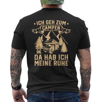 Camping Outdoor Camping Accessories Camper T-Shirt mit Rückendruck - Geschenkecke