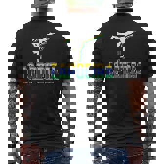 Capoeira Brasileña Brasileño Hobby Artes Marciales Camiseta Hombre Estampado Espalda - Regaloses