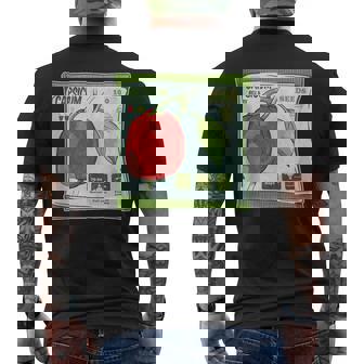 Capsicum Bell Pepper Seeds Packet Growing Vegetables Tank Top Men's Back Print T-Shirt - Monsterry