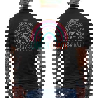 Career Coach Counseling Career Advisor Life Coach Consultant Men's T-shirt Back Print - Monsterry