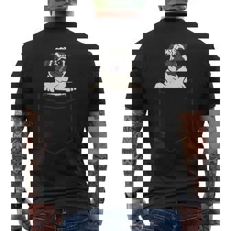 Carlin Dans La Poche T-shirt imprimé au dos - Cadeauxyz