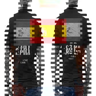 Cazorla España Souvenir Ciudad Bandera Camiseta Hombre Estampado Espalda - Regaloses