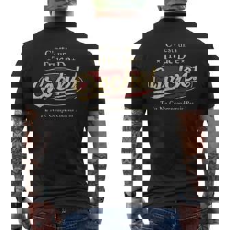 C'est Un Truc De Crochet Tu Ne Comprendrais Pas Avec Nom Personnalisé Men's T-shirt Back Print - Thegiftio UK