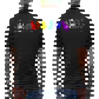 Chat Amour Lgbt Humour Gaypride Lesbienne Transexuel Cadeau T-shirt imprimé au dos - Cadeauxyz