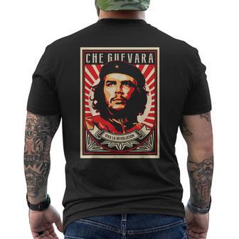 Che Guevaraiva La Revolucion Retrointage Style T-Shirt mit Rückendruck - Geschenkecke