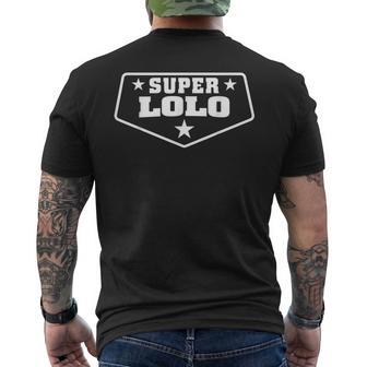Chemise Super Lolo Pour Grand-Père Philippin T-shirt imprimé au dos - Cadeauxyz