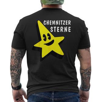 Chemnitz Sachsen Chemnitzer-Stern Graffitis Lustige Sterne T-Shirt mit Rückendruck - Geschenkecke