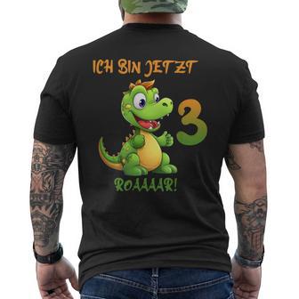 Children's Ich Bin Jetzt 3Rd Birthday T-Shirt mit Rückendruck - Geschenkecke