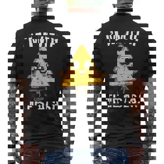 Chips I'm With Salsa Halloween Costumes Cinco De Mayo Couple Men's T-shirt Back Print - Thegiftio UK