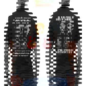 Chitarrista Idea Regalo Divertente Per Musicista Chitarra T-shirt da uomo con stampa posteriore - Novitaregali