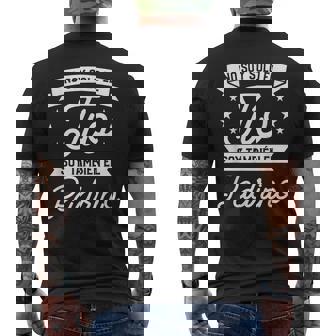 Cita Divertida De Bautizo Para Un Tío Padrino Camiseta Hombre Estampado Espalda - Regaloses