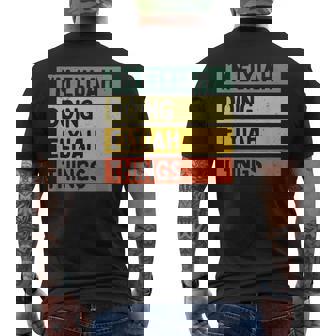 Cita Personalizada Divertida Con Texto En Inglés I'm Elyjah Doing Elyjah Things Camiseta Hombre Estampado Espalda - Regaloses