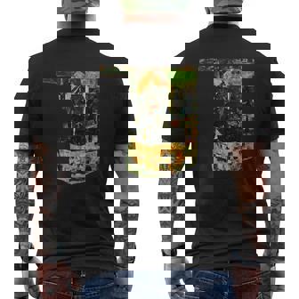 Città Sul Fiume Blu Di Egon Schiele 1911 T-shirt da uomo con stampa posteriore - Novitaregali
