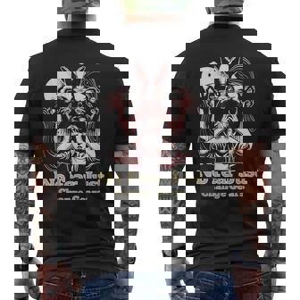 Civil Rights Equality Freedom Patriot Fearless Positivity Men's Back Print T-Shirt - Monsterry