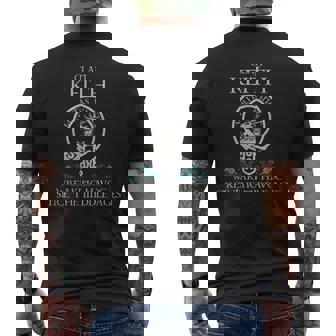 Clan Keith Tartan Crest Thistle Vintage Men's T-shirt Back Print | Seseable UK