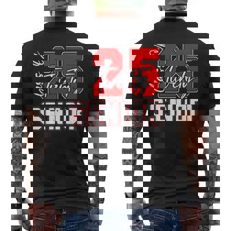 Class Of 2025 Senior 2025 Graduation 2025 Back To School Men's T-shirt Back Print - Thegiftio