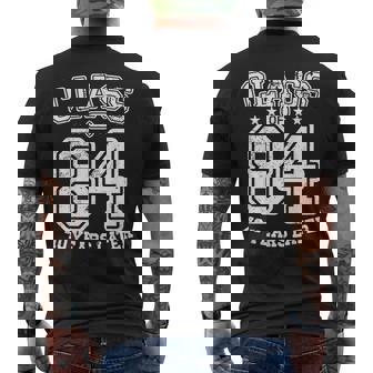 Class 84 40Th High School Alumni 40 Yrs 2024 College Reunion Men's T-shirt Back Print - Thegiftio UK