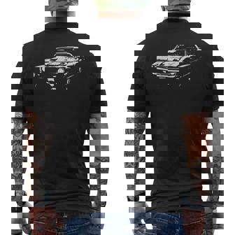 Classic Muscle Car Retro Vintage 60S 70S Car Lover Graphic Men's T-shirt Back Print - Thegiftio UK