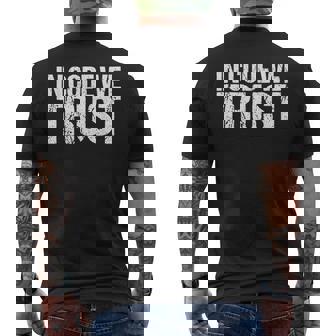 In Code We Trust Ethical Hacker T-shirt da uomo con stampa posteriore - Novitaregali
