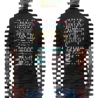 Coffee And Pancakes Pancake Lover Breakfast Food Tank Top Men's Back Print T-Shirt - Monsterry