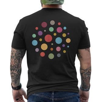 Colourful Dots For Frohnaten T-Shirt mit Rückendruck - Seseable