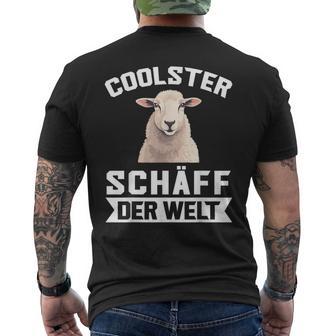 Coolster Schäff Der Welt Chef Sheep T-Shirt mit Rückendruck - Geschenkecke