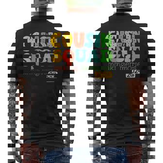 Cousin Squad Crew 2024 Making Memories Family Reunion Men's T-shirt Back Print - Thegiftio UK