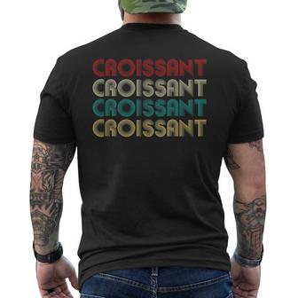 Croissants Lovers T-Shirt mit Rückendruck - Geschenkecke