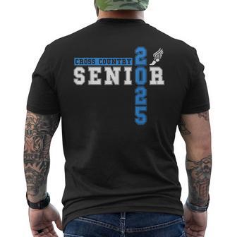 Cross Country Senior Night Senior 2025 Graduation Party 30 Men's T-shirt Back Print - Thegiftio UK