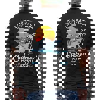 Cruisin Together Caribbean Cruise 2025 Family Vacation Men's T-shirt Back Print - Thegiftio UK