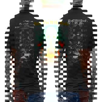 Cthulhu Necronomicon Diversión Con Libros Horror Cósmico Cthulhu Camiseta Hombre Estampado Espalda - Regaloses
