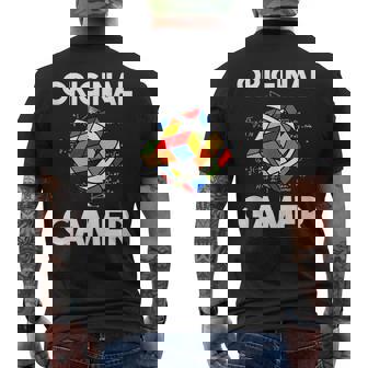 Cubo Rubik Cube Magic Cube Retro Rubiintage Nerd Sin Mangas Camiseta Hombre Estampado Espalda - Regaloses